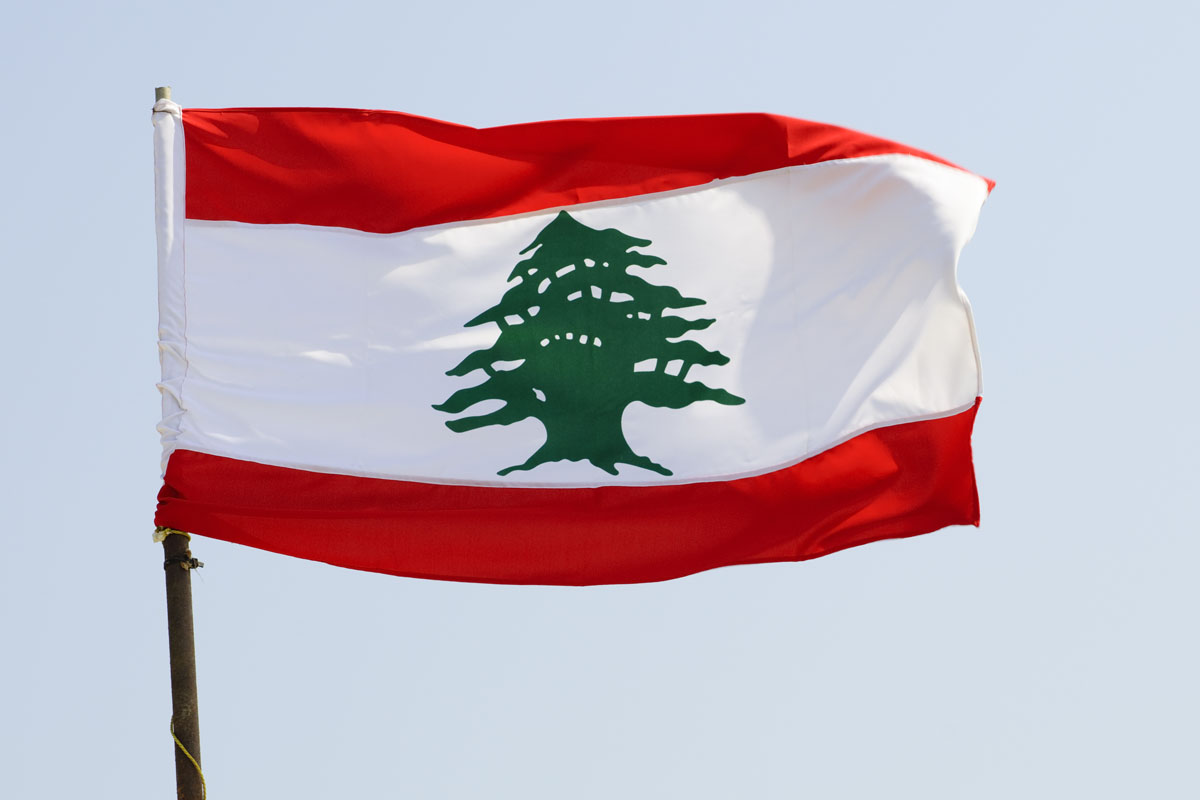 Libanese flag