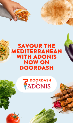 Savour the Mediterranean with Adonis now on DoorDash